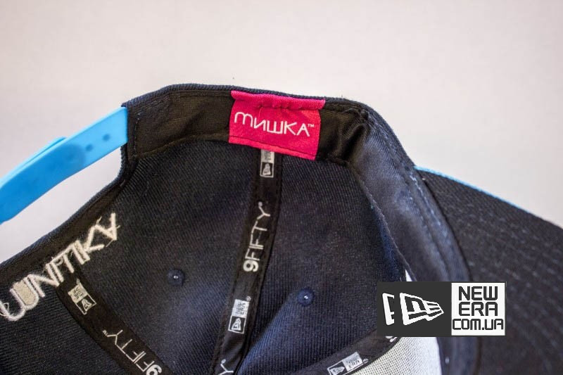 New Era mishka snapback с медведем синяя украина