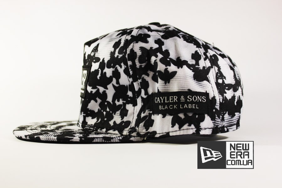 label вороны одежда ужасы кепка snapback thriller cayler and sons black edition