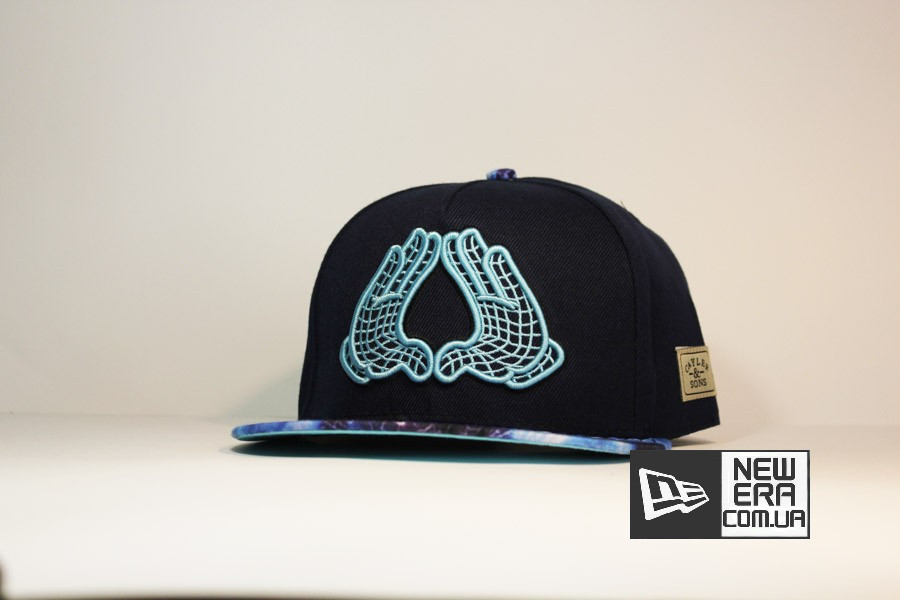 кепка бейсболка cayler sons snapback с руками синяя