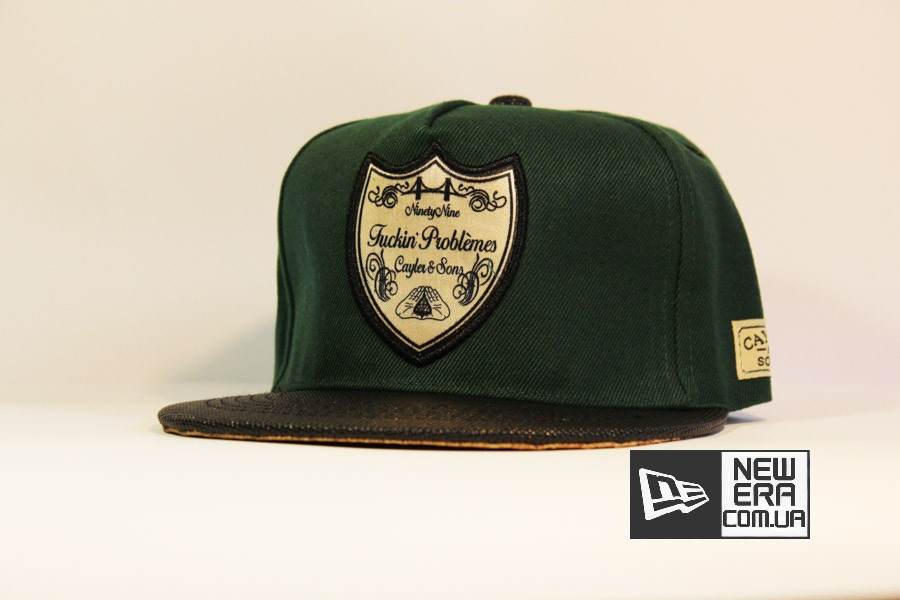 кепка snapback 99 fucking problems cayler sons зеленая