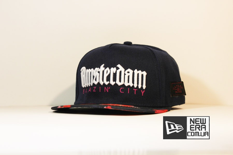 кепка snapback amsterdam cayler sons blazin city