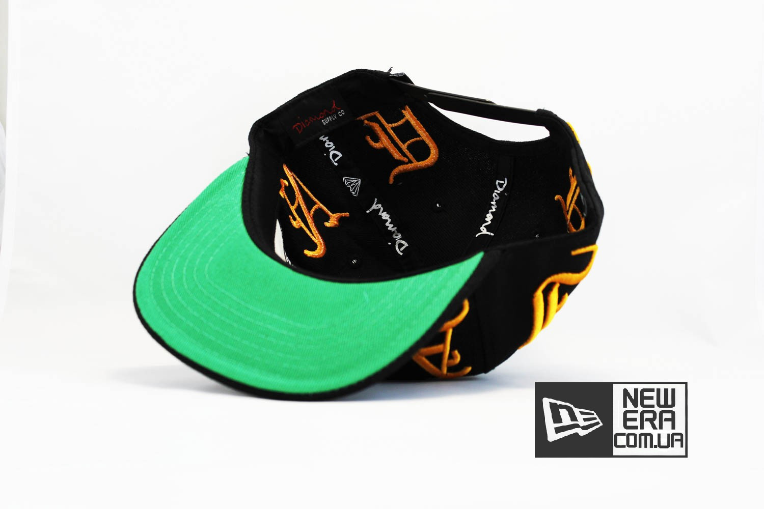 кепки украина магазин кепка snapback DIAMOND Ghetto Gangter черная