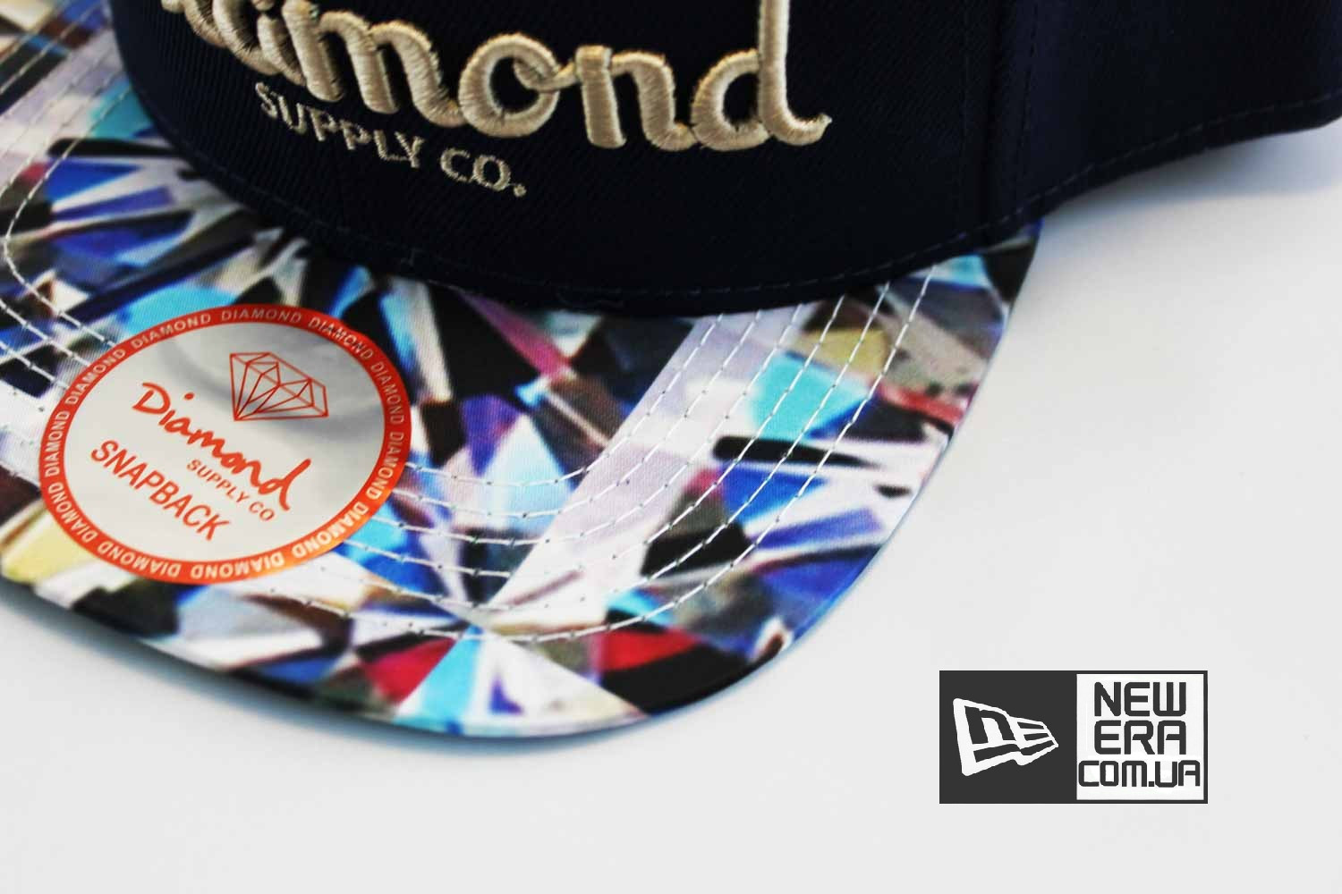 реперские бейсболки кепка snapback Diamond синяя снепбек Украина купить