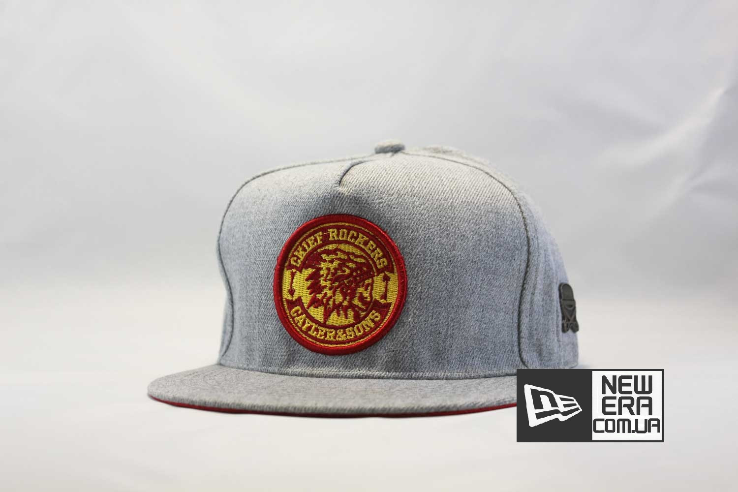 кепка snapback indian chief rockers cayler and sons серая