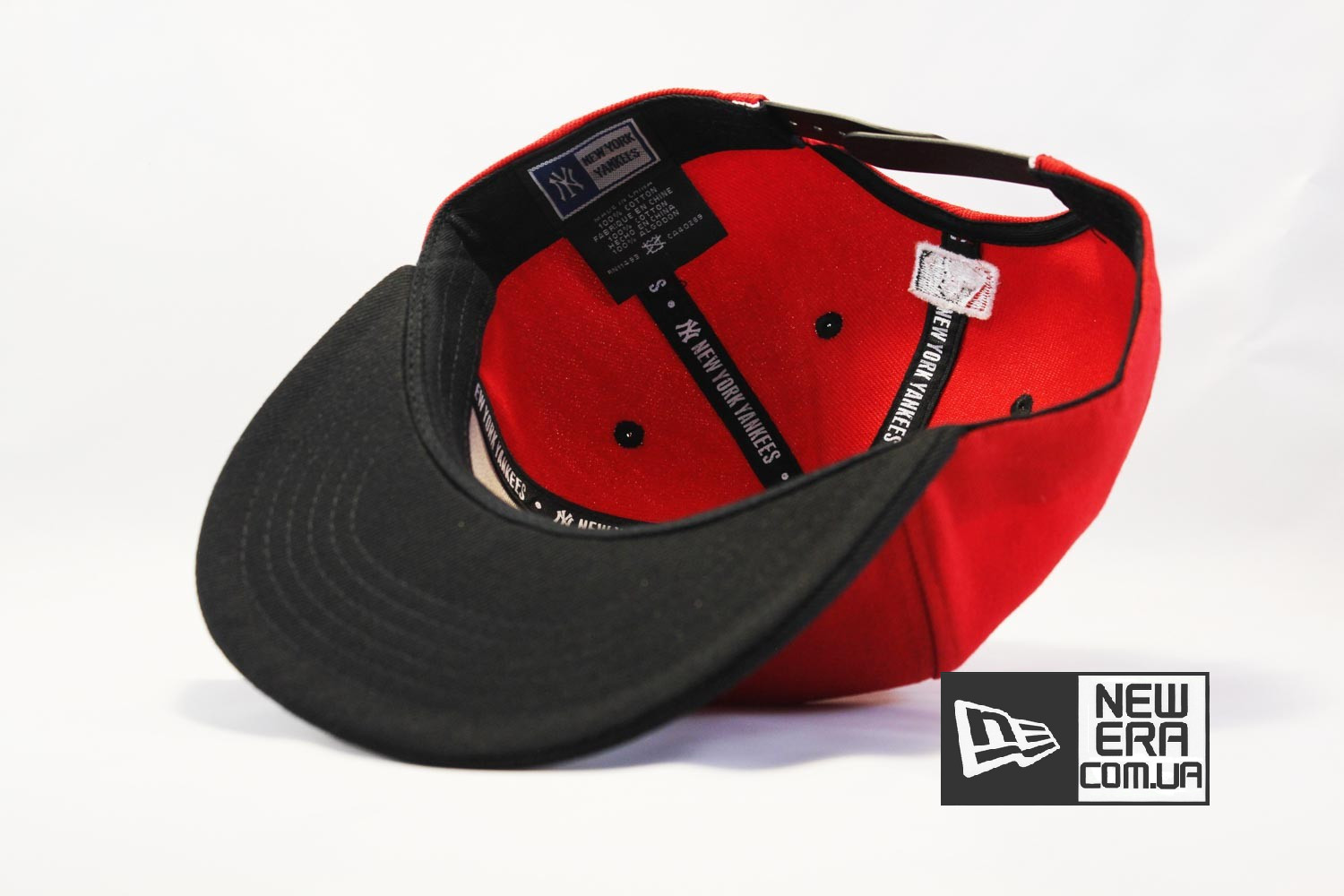 снепбек купить кепка Snapback NY New York Yankees Красная черная New Era