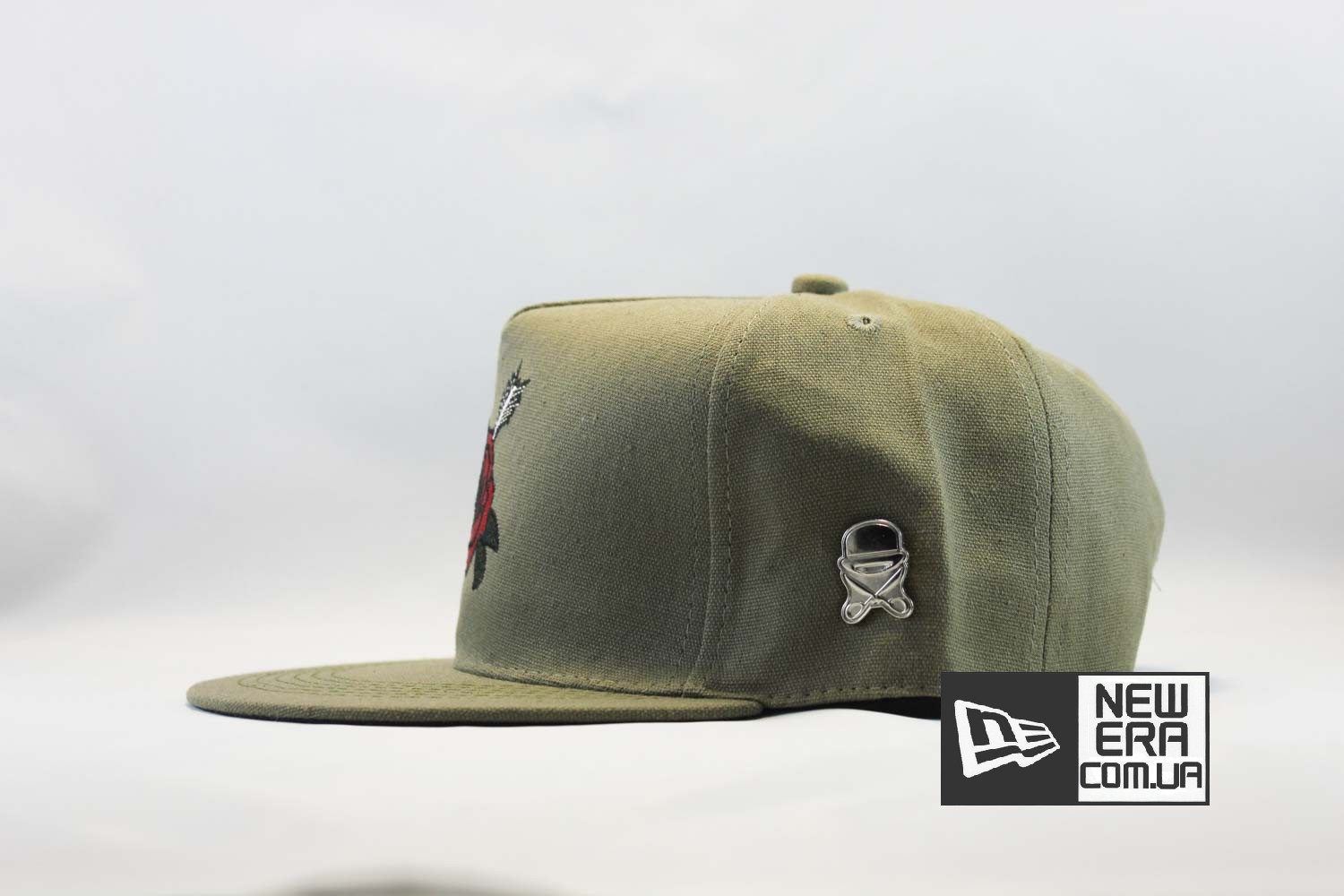 прямой козырек кепка rose с розой бейсболка snapback cayler and sons