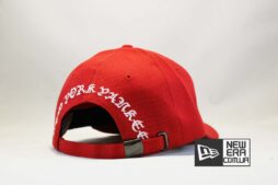 круглый козырек кепка бейсболка New Era New Tork Yankees Red красная купить
