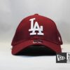 кепка бейсболка LA Los Angeles 47 New Era бордовая