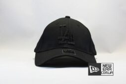 кепка бейсболка LA Los Angeles 47 New Era черная на черном
