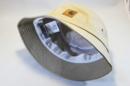 магазин панам панама Carhartt бежевая кожаный логотип купить
