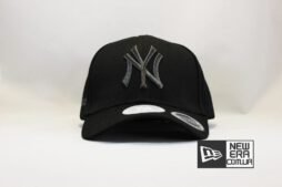 кепка бейсболка yankees NEW ERA New York черная с черным логотипом