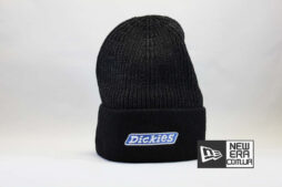 шапка Dickies бини beanie черная вязаная теплая зимняя