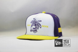 кепка snapback Cayler and Sons Vacay Mode белая фиолетовая сереневая