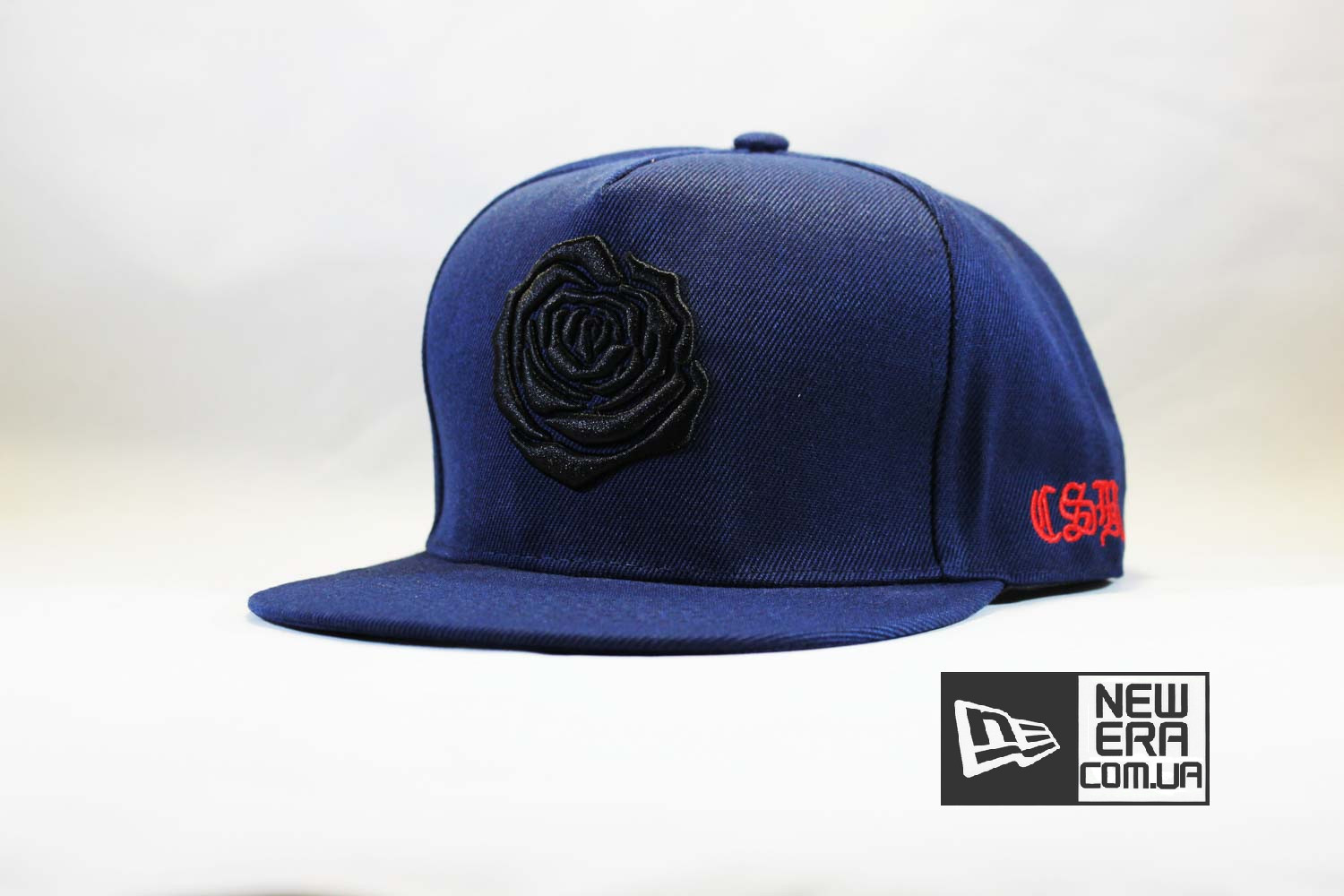 кепка snapback cayler sons черная роза CSB синяя кепка snapback cayler sons черная роза CSB синяя