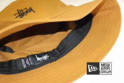 панама bucket hat stussy orange оранжевая стусси