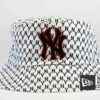 янкис оригинальняа панама белая new york yankees bucket hat new era_