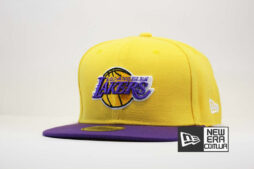 кепка Snapback Lakers Los Angeles New Era Желтая