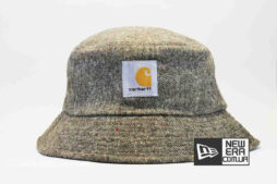 кархарт лого оиригнал купить панама carhartt buckethat осенняя теплая зимняя коричневая оригинал