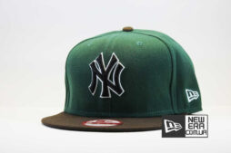 бейсбольная прямая кепка бейсболка snapback ny yankees new era зеленая коричневая