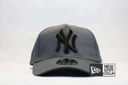 темно серая снепбек кепка бейсболка new era темно-серая yankees new york